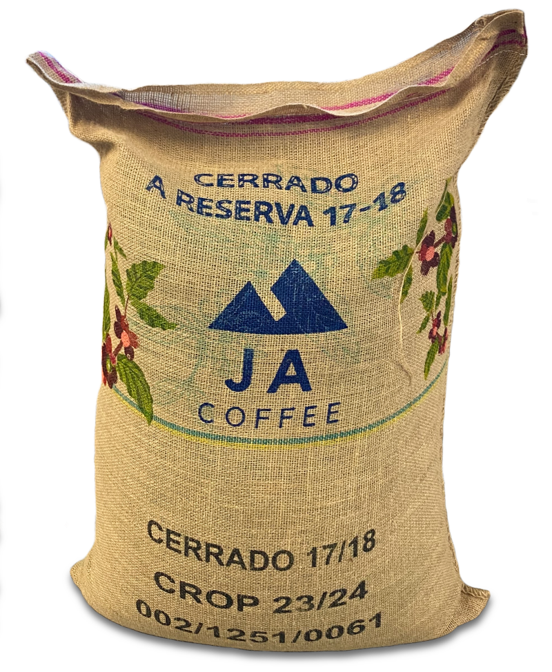 Coffee from Cerrado, Brazil. A Reserva is an exclusive blend just for JA Coffee