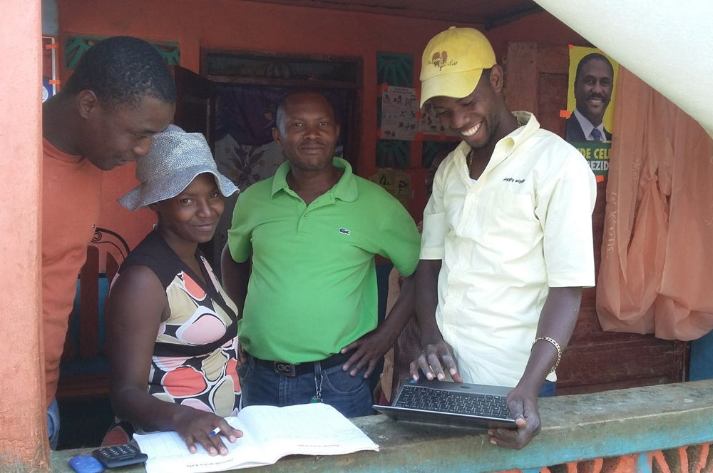 Baptiste farmers having a meeting