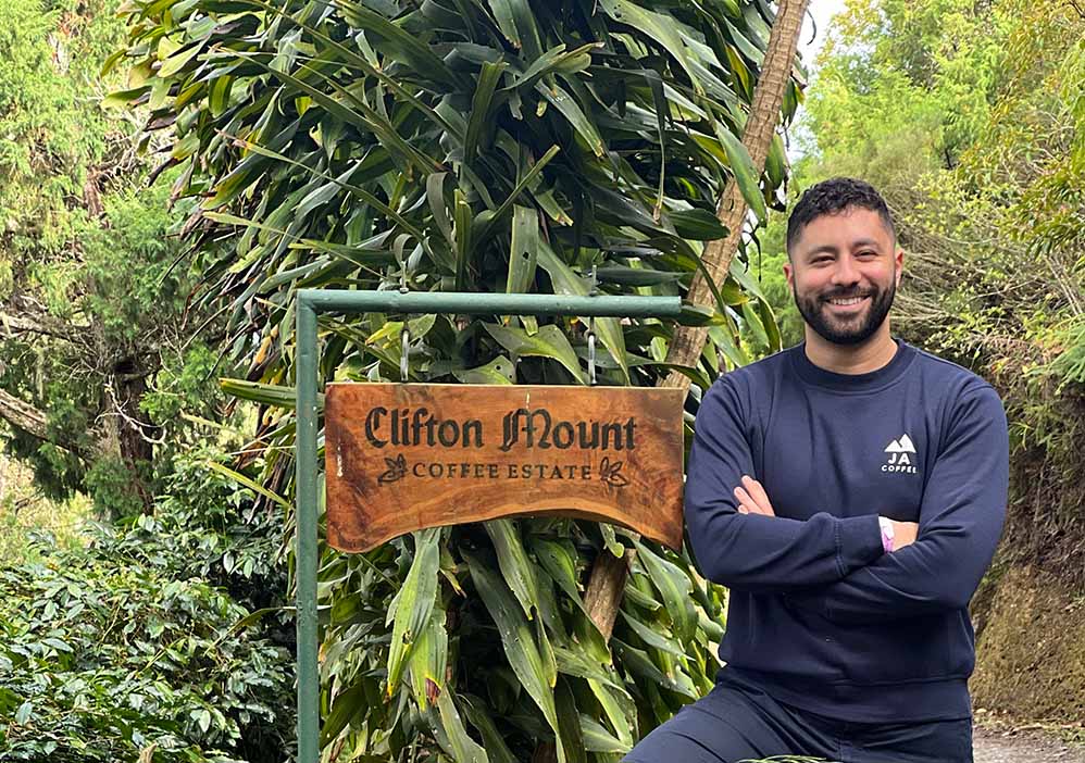 Felix William Trepanier, owner and founder of JA Coffee Inc. An importer and distributor of high-end specialty coffees, including Jamaica Blue Mountain Coffee