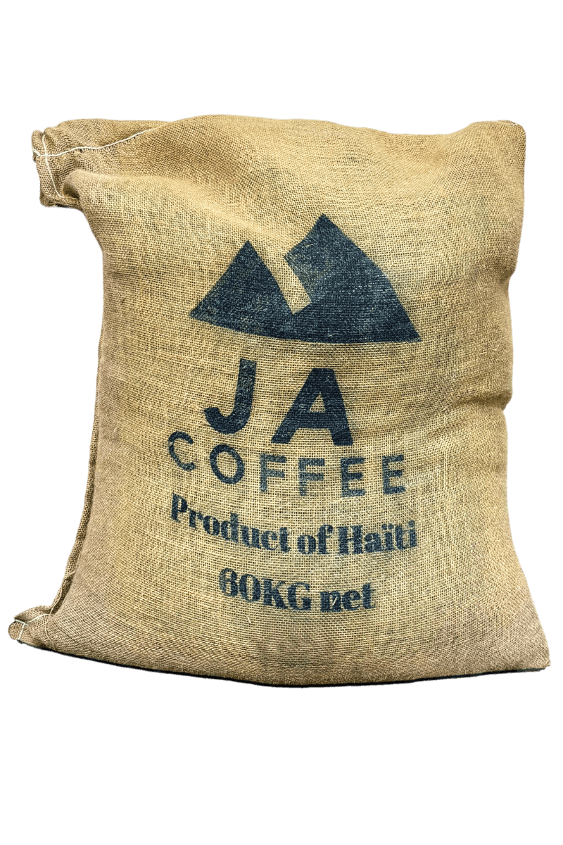 Sac de 60kg de Haiti Blue Pine Specialty Green Coffee Beans from Kok Ki Chante Coop, Washed - Vente en gros
