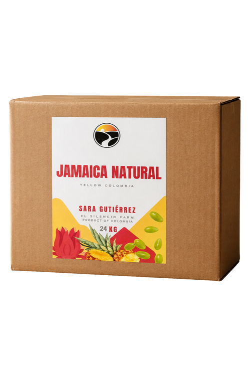 24kg Box Colombia Finca El Silencio Jamaica Natural Green Coffee Beans - Wholesale