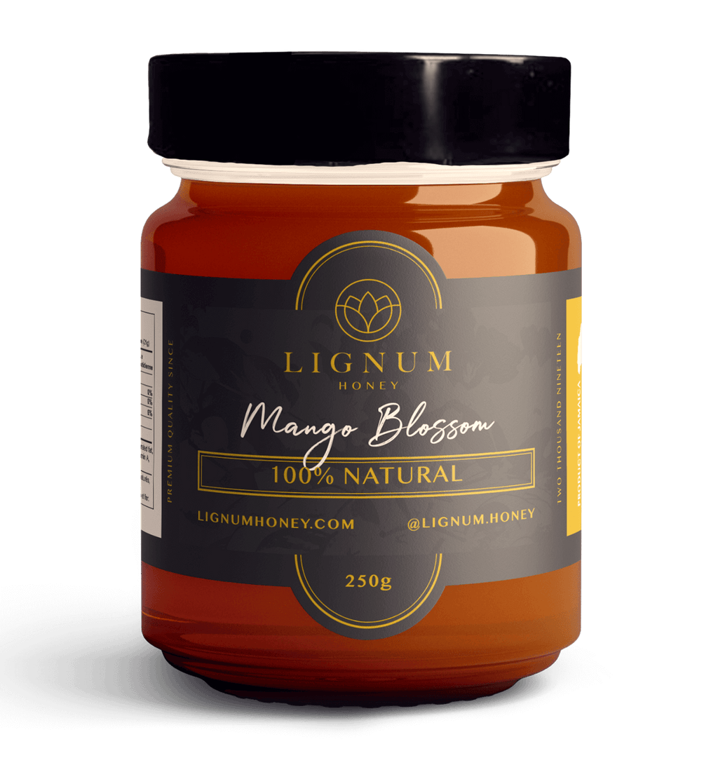 Lignum Honey Mango Blossom, premium honey from Jamaica