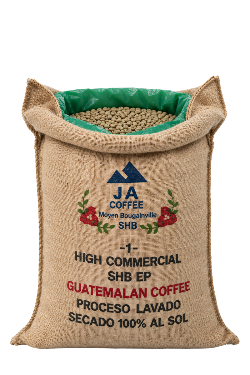 69kg Bag of Guatemala SHB Mayan Bouganville, Specialty Green Coffee Beans, Washed  - Wholesale