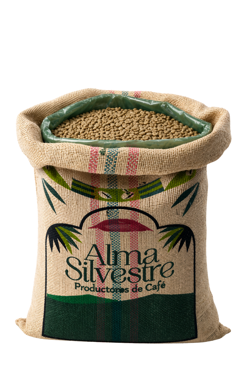 35kg Bag Colombia Alma Silvestre Hearty Blend, Natural - Wholesale