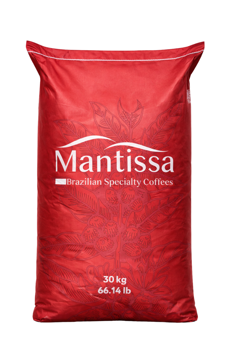 30kg Bag of Brazil Red Catuai Green Coffee Beans from Mantissa, Natural  - Wholesale