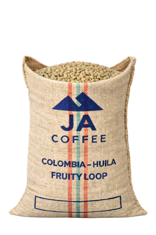 70kg de Huila Colombie Huila Geisha "Fruity Loops"- Grains de Café vert, Lavé - Vente en Gros