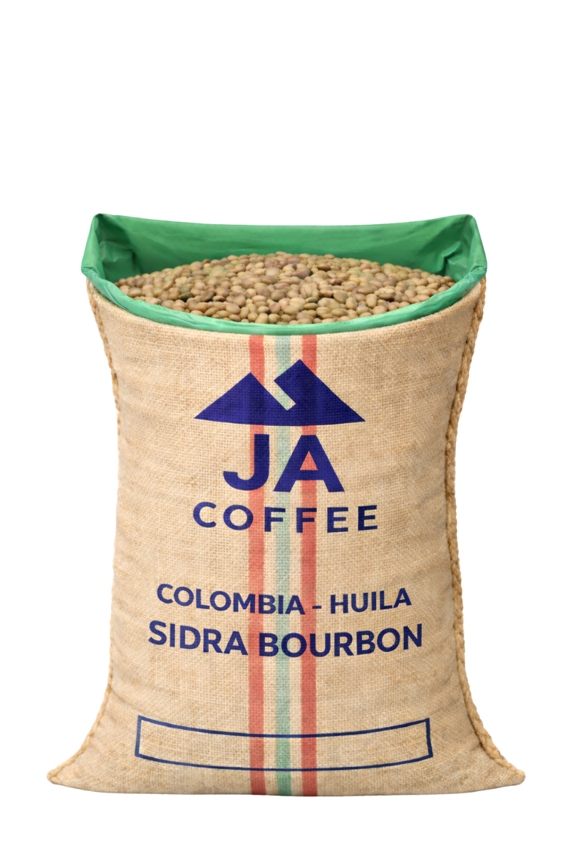 Sidra Bourbon Natural – Colombian Green Coffee from Huila | JA