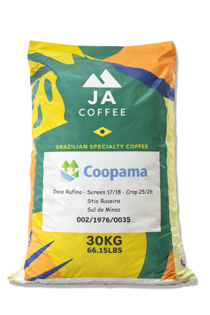 30kg bag Doce Rufino Brazilian Red Catuai 17/18sc, Natural - Wholesale