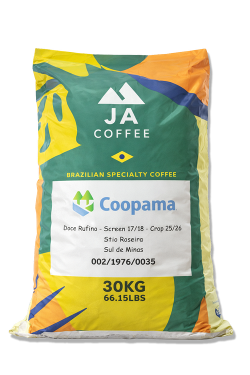 30kg bag Doce Rufino Brazilian Red Catuai 17/18sc, Natural - Wholesale