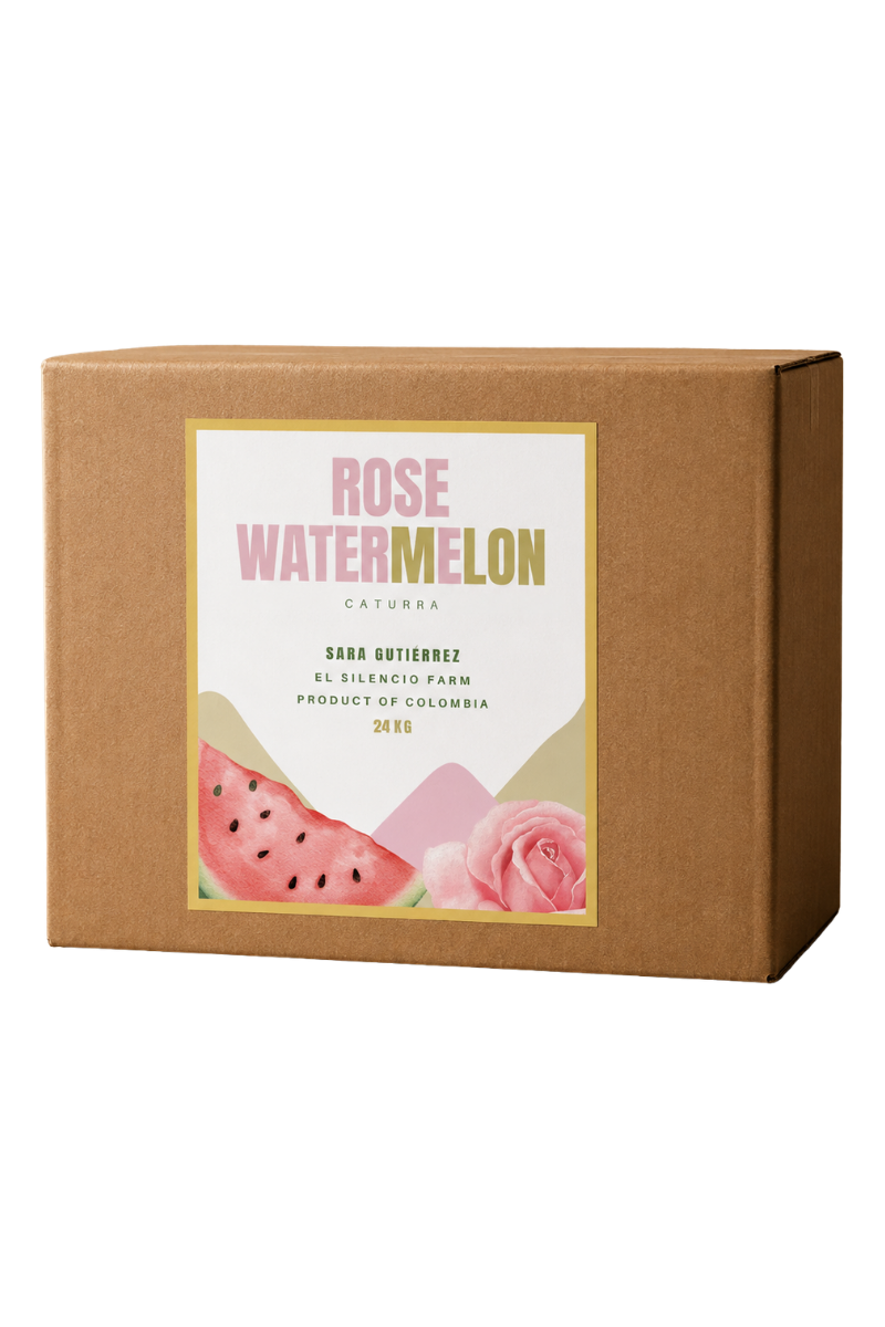 24kg Box Colombia Finca El Silencio Rose Watermelon Honey Green Coffee - Wholesale
