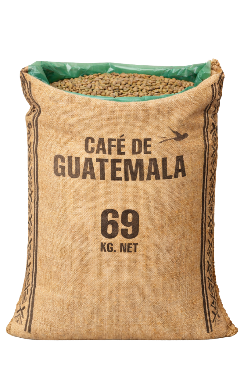 69kg Bag Guatemala Santa Rosa Green Coffee Beans, Washed - Wholesale